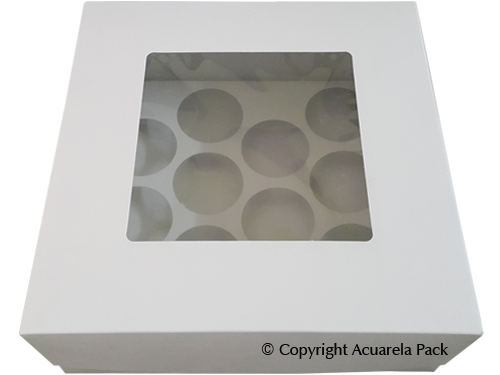 12 Cup Cakes con visor - COD.: 1260
