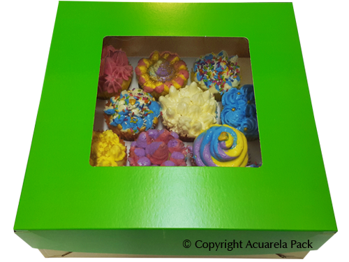 12 Cup Cakes con visor - COD.: 1260