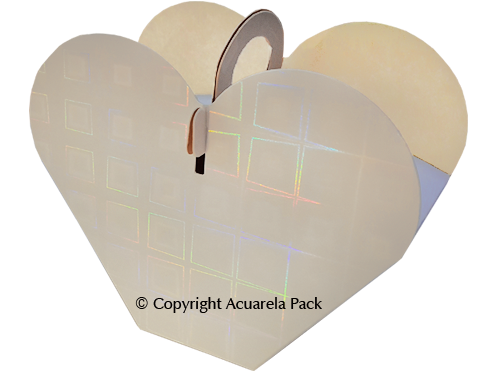 Cajas Corazón.Holográfico.Premium-COD.: 235B