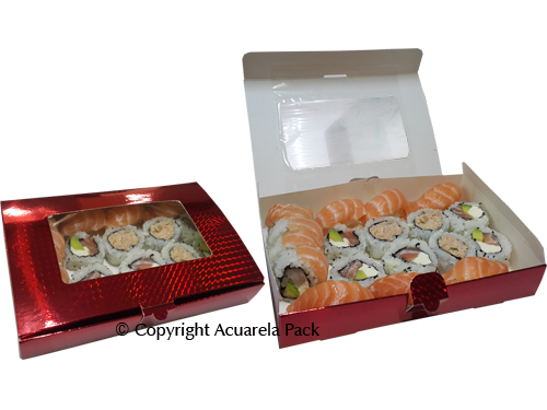 Caja para Sushi. 18 pza.-COD.: 182B