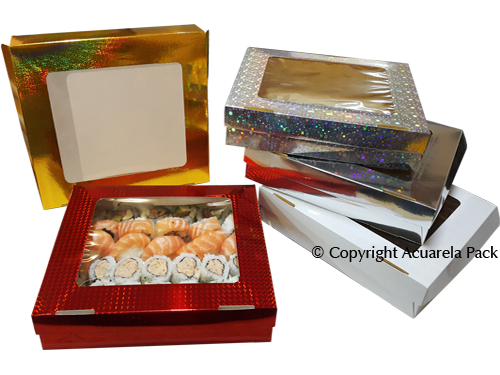 Caja para Sushi. 36 pza.-COD.: 134B/1340