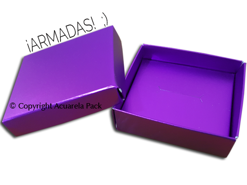 Estuches Joyería. Púrpura mate. Prem.-COD.: 239B