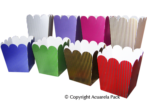 Papas chica. Colores con oro y plata-COD.: 1400