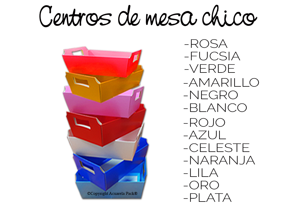 1840 Centro de Mesa. Tamaño: CHICO