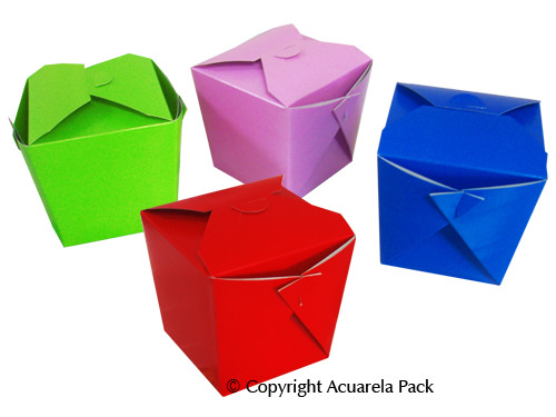 Caja Chop Suey, colores lisos - COD.: 1110