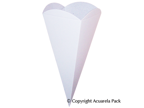 Cono, color blanco - COD.: 1140