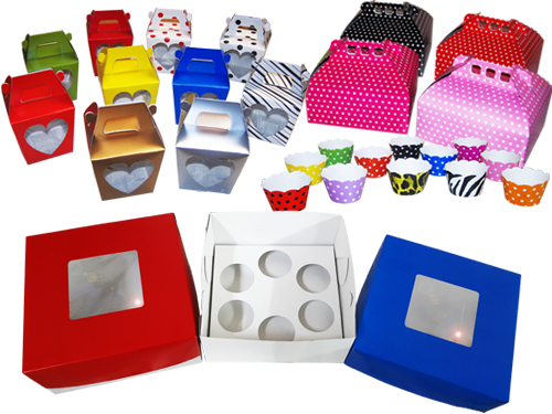 Variedad de Cup Cakes y wrappers