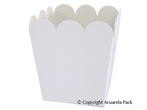 Papas chica, color blanco - COD.: 1400