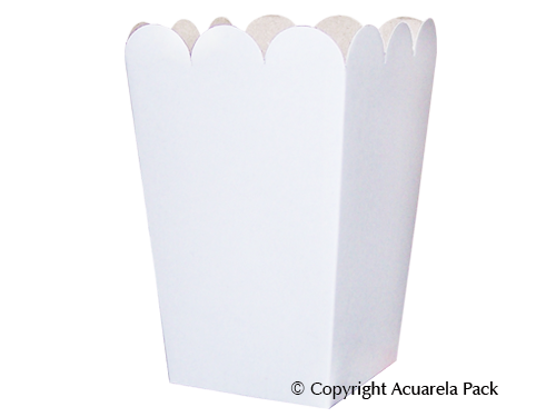 Papas grande, color blanco - COD.: 1410