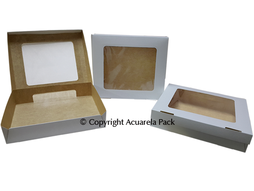Caja Sushi grande 36 piezas. En blanco-COD.: 1340