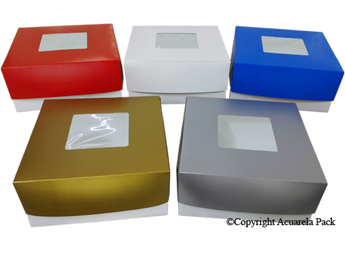 Tortera apilable 22x22x10,5 cm.+visor-COD.:1660