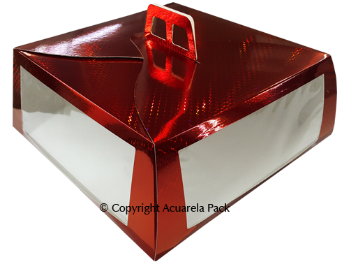 Tortera-Doble visor-Roja holog. COD.: 155B/157B