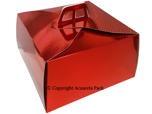 Tortera Premium-Rojo Holog.-COD.: 154B/156B